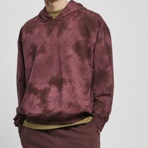 XXL TYE DYED PULL OVER HOODIE